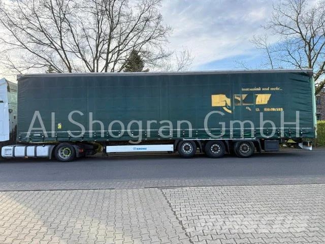 Krone Mega / Edscha / Liftachse Poluprikolice sa ciradom