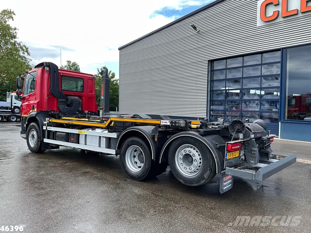 DAF FAN CF 400 Euro 6 Multilift 26 Ton haakarmsysteem Hákový nosič kontejnerů