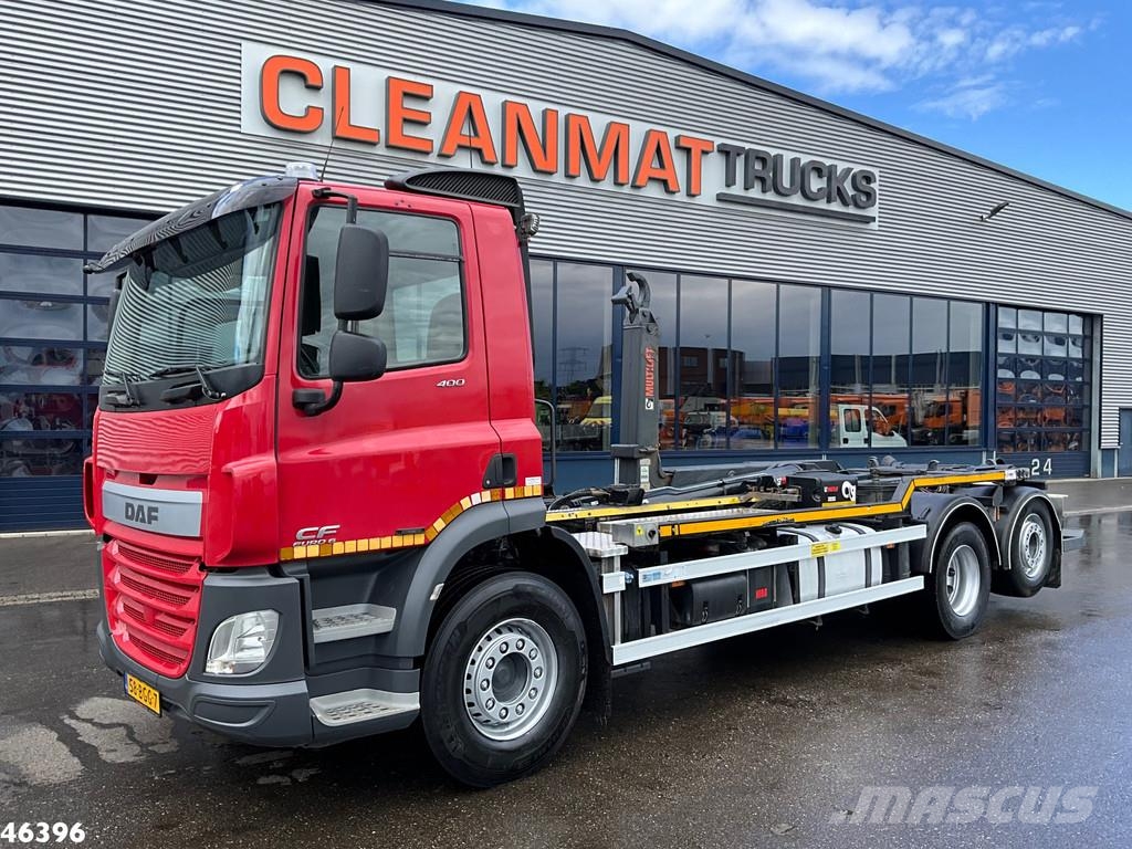 DAF FAN CF 400 Euro 6 Multilift 26 Ton haakarmsysteem Hákový nosič kontejnerů