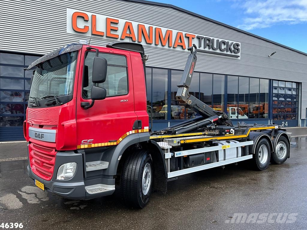 DAF FAN CF 400 Euro 6 Multilift 26 Ton haakarmsysteem Hákový nosič kontejnerů