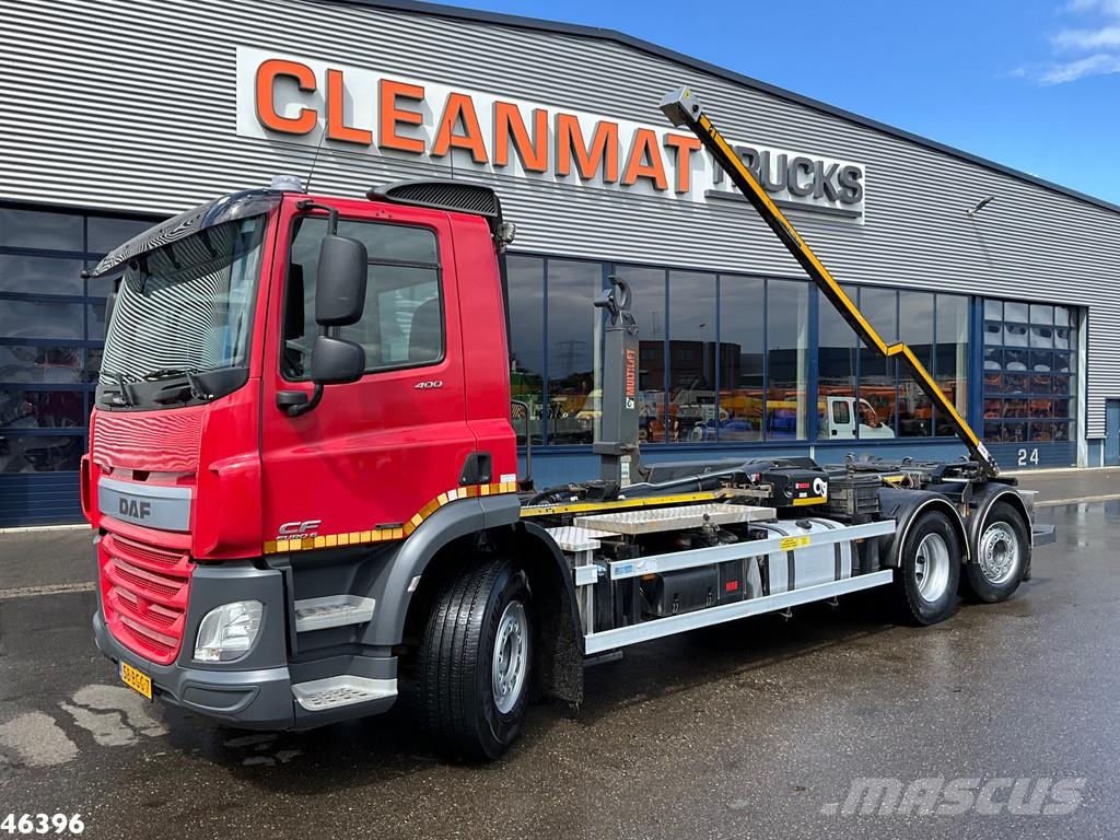 DAF FAN CF 400 Euro 6 Multilift 26 Ton haakarmsysteem Hákový nosič kontejnerů
