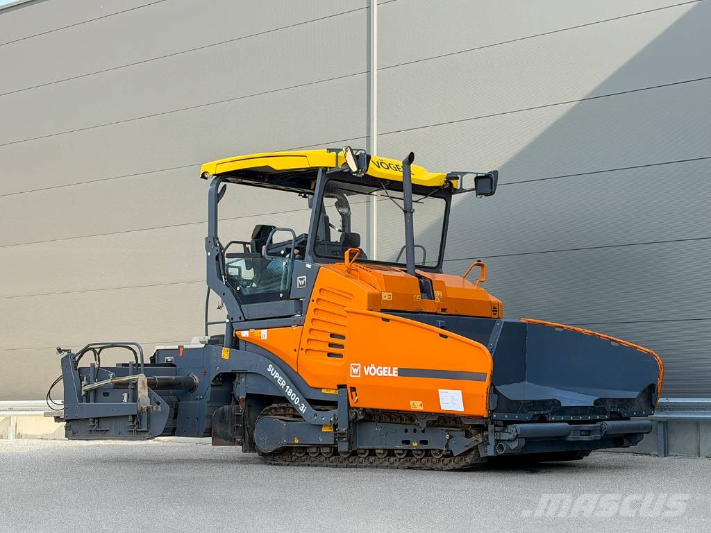 Vögele SUPER 1800-3I Asfaltni finišerji