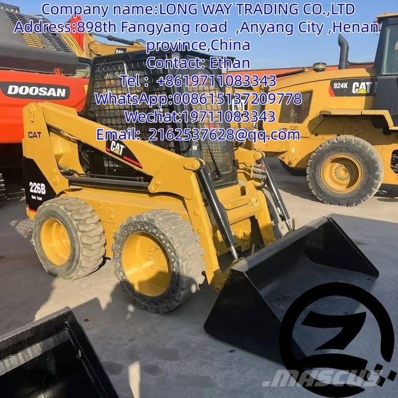 CAT 226B Smykem řízené nakladače