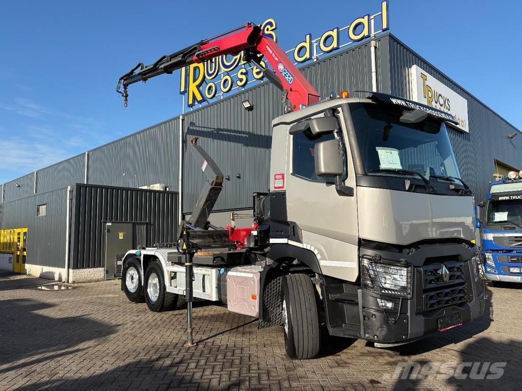 Renault C440 + HMF 2320 K3-- 3X EXT. + REMOTE + HOOK ARM S A/T 크레인