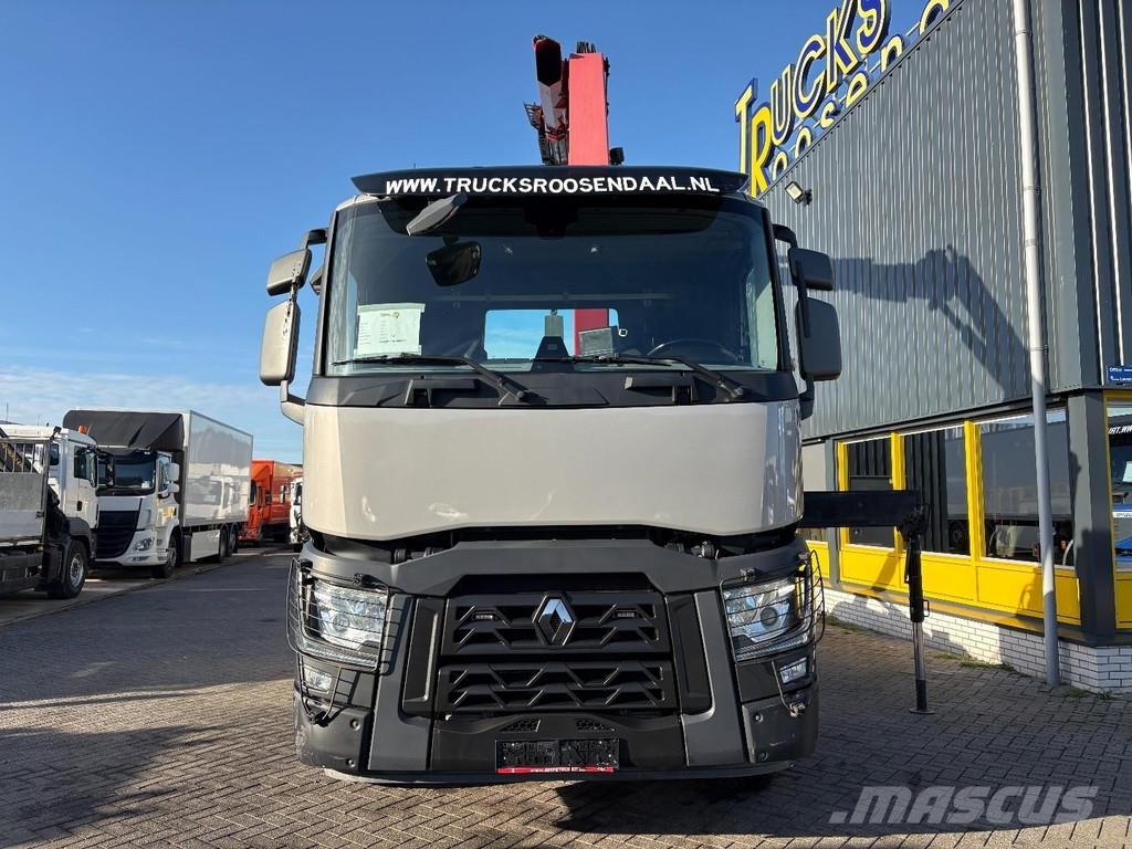 Renault C440 + HMF 2320 K3-- 3X EXT. + REMOTE + HOOK ARM S A/T 크레인