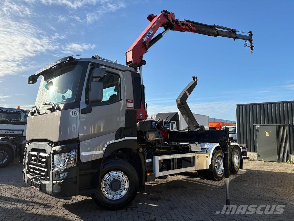 Renault C440 + HMF 2320 K3-- 3X EXT. + REMOTE + HOOK ARM S A/T 크레인