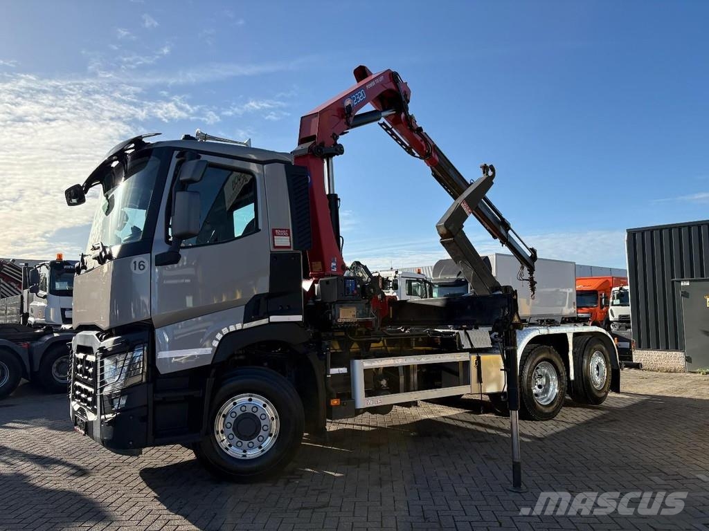 Renault C440 + HMF 2320 K3-- 3X EXT. + REMOTE + HOOK ARM S A/T 크레인