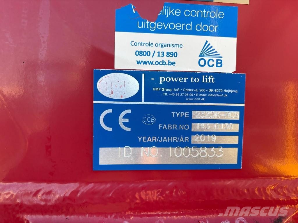 Renault C440 + HMF 2320 K3-- 3X EXT. + REMOTE + HOOK ARM S A/T 크레인