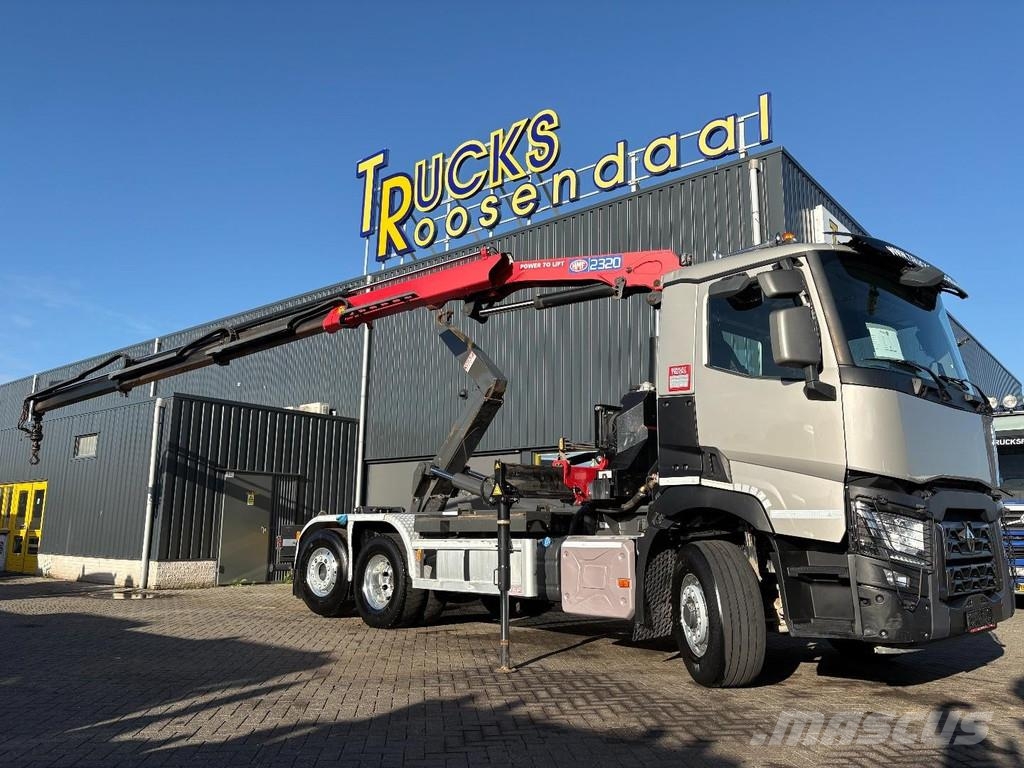 Renault C440 + HMF 2320 K3-- 3X EXT. + REMOTE + HOOK ARM S A/T 크레인