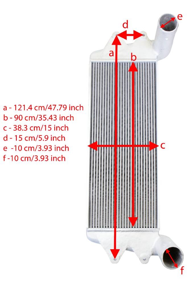 Hyundai Charge Air Cooler 11NB-42070 Radiatoriai