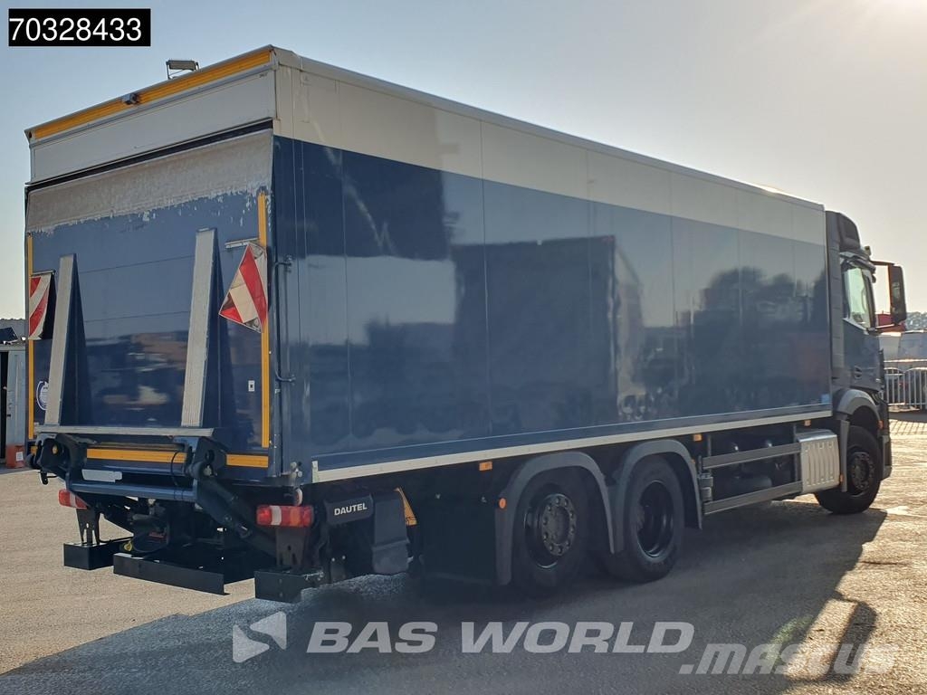 Mercedes-Benz Actros 2545 6X2 1500kg Ladebordwand Lift+steering Camiones con caja de remolque