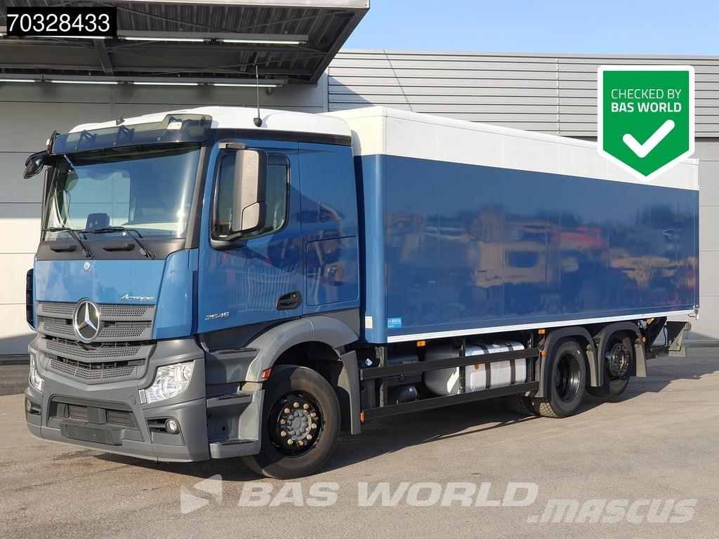 Mercedes-Benz Actros 2545 6X2 1500kg Ladebordwand Lift+steering Camiones con caja de remolque