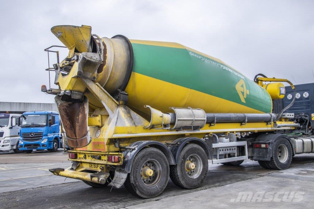  De Buf BETON MIXER/MALAXEUR/MISCHER-12M3 Інші напівпричепи