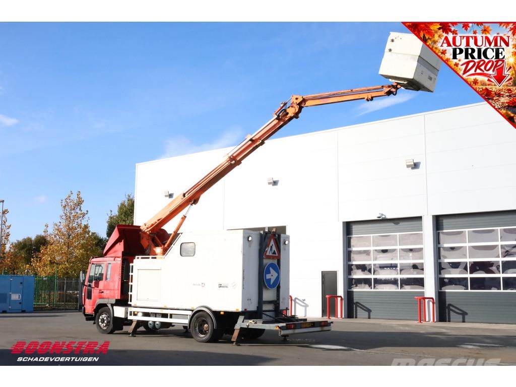 Volvo FL 220 Hubarbeitsbuhne Custers T200 18T Truck mounted platforms