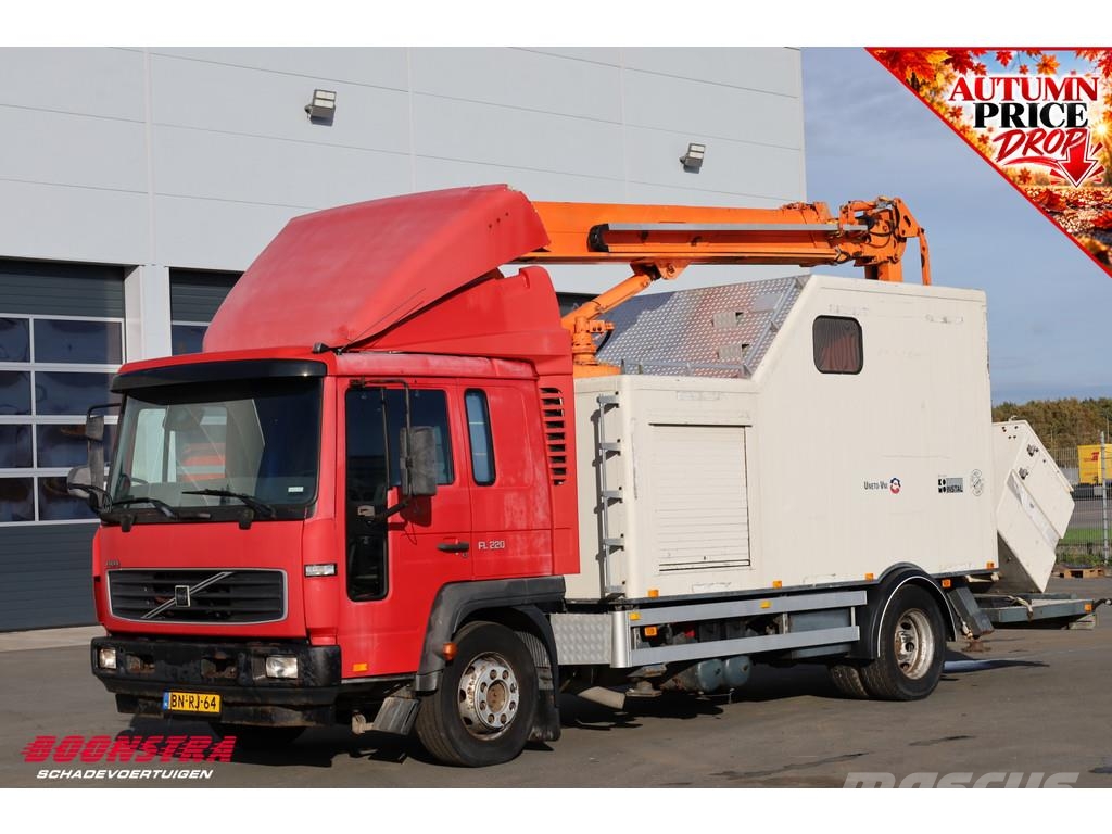 Volvo FL 220 Hubarbeitsbuhne Custers T200 18T Truck mounted platforms