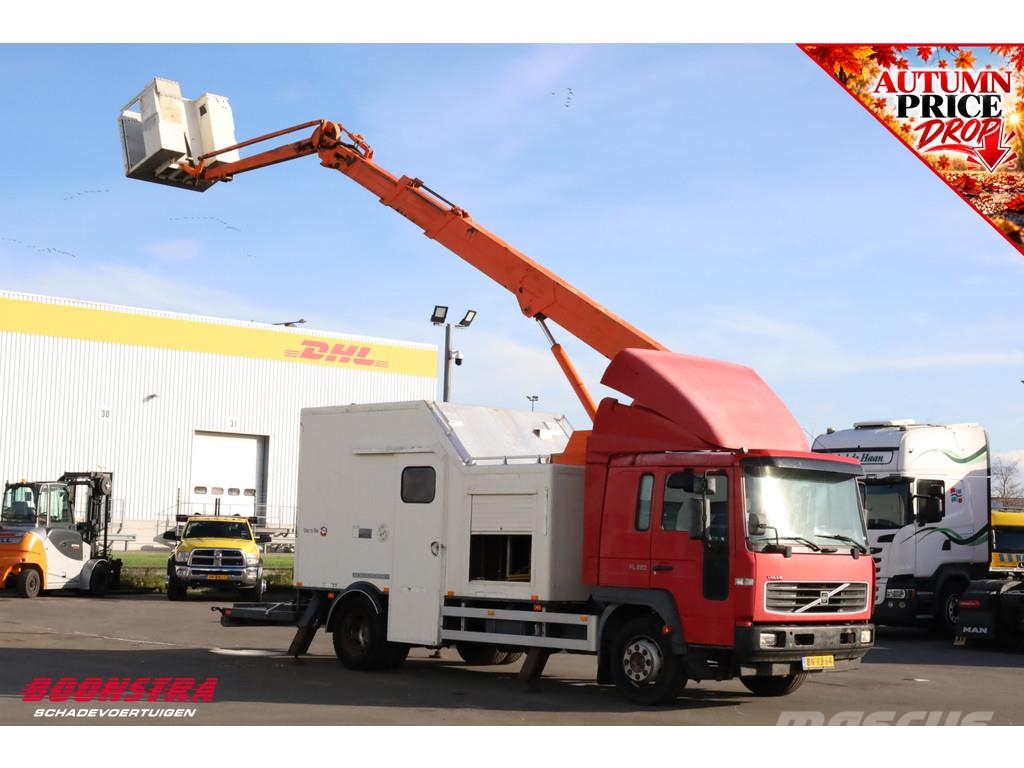 Volvo FL 220 Hubarbeitsbuhne Custers T200 18T Truck mounted platforms