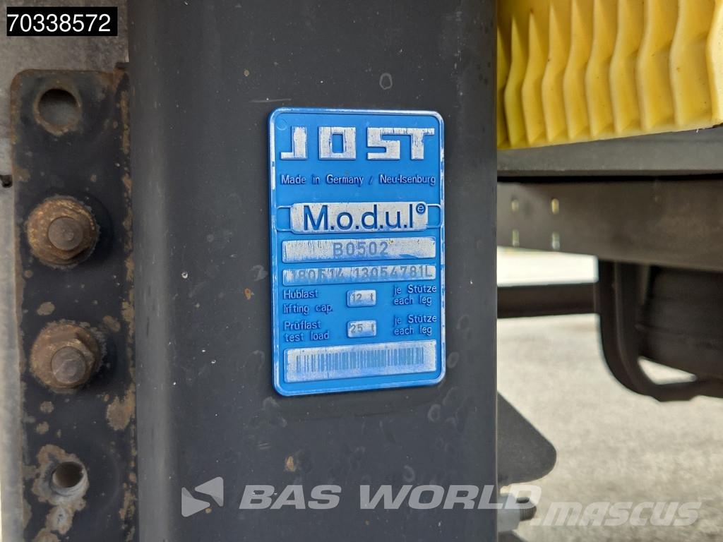 Schmitz Cargobull SCB*S3T 3 axles Sliding Roof MOT 09/27 Lift Axle Elhúzható ponyvás félpótkocsik