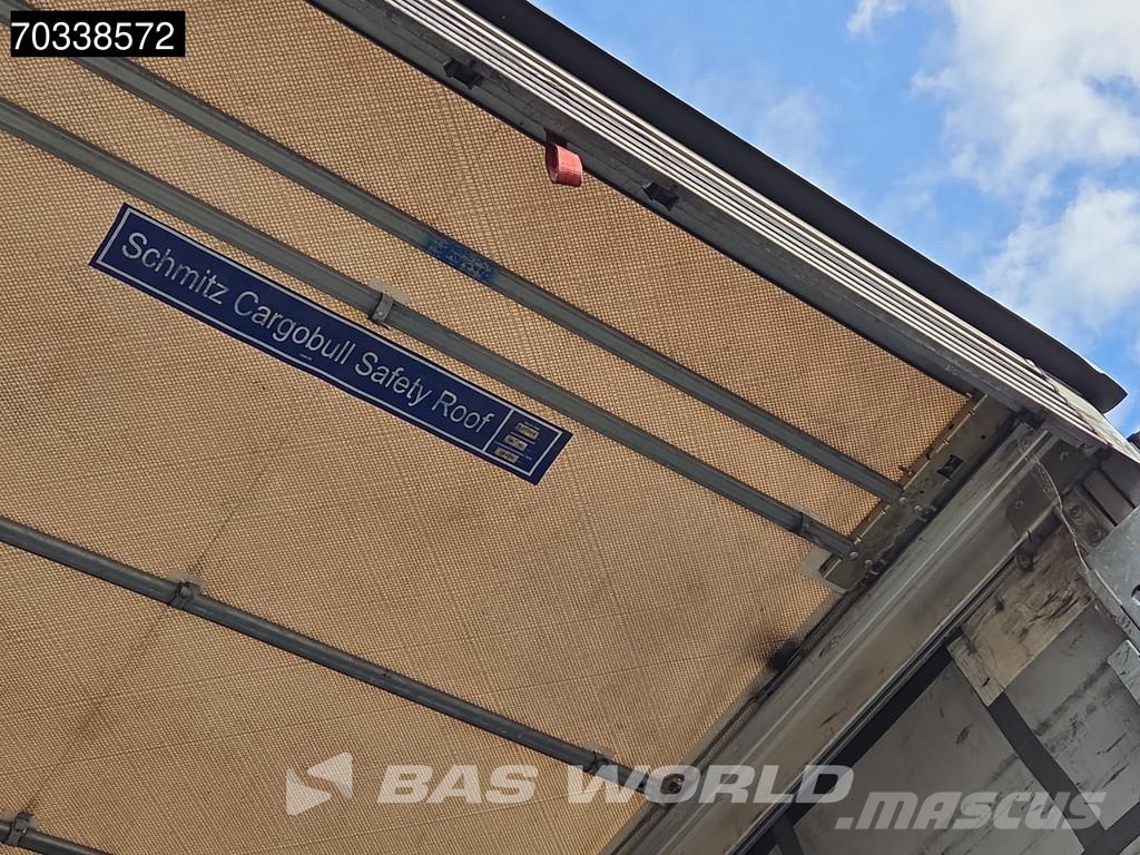 Schmitz Cargobull SCB*S3T 3 axles Sliding Roof MOT 09/27 Lift Axle Elhúzható ponyvás félpótkocsik