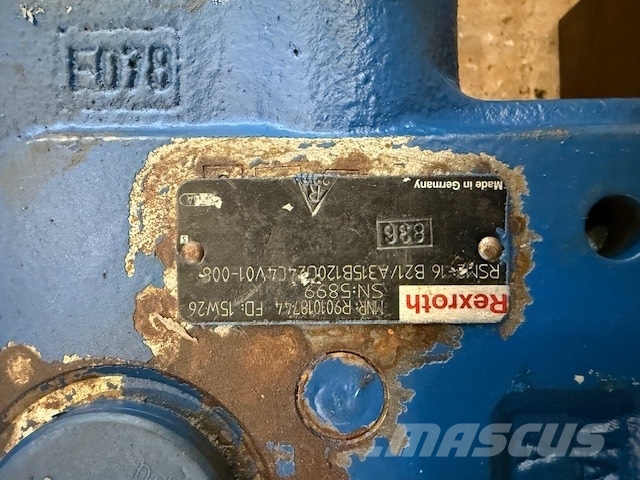 Liebherr L564 L566 L574 L576 L580 Hydraulics