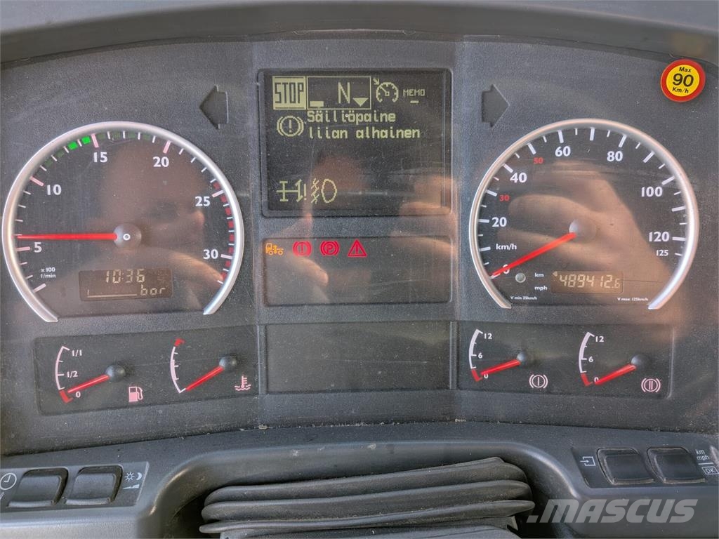MAN TGA 35.480 吊鉤式起重車