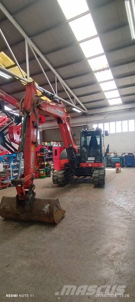 Kubota KX 080-4 A2 Midigraafmachines 7t - 12t