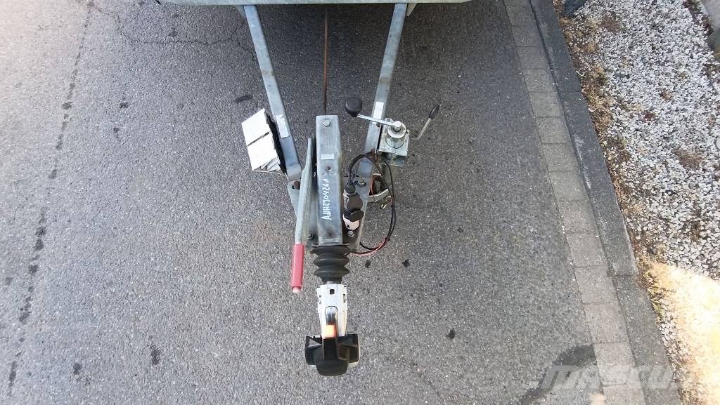Agados Dona 2 Achsen, Pritsche, Plane, 2500 kg, Tandem 플랫베드/드롭사이드 트레일러