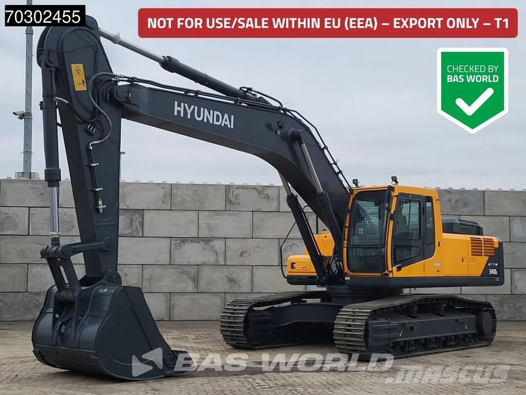 Hyundai R340 L New - NOT CE-Certified Bageri guseničari