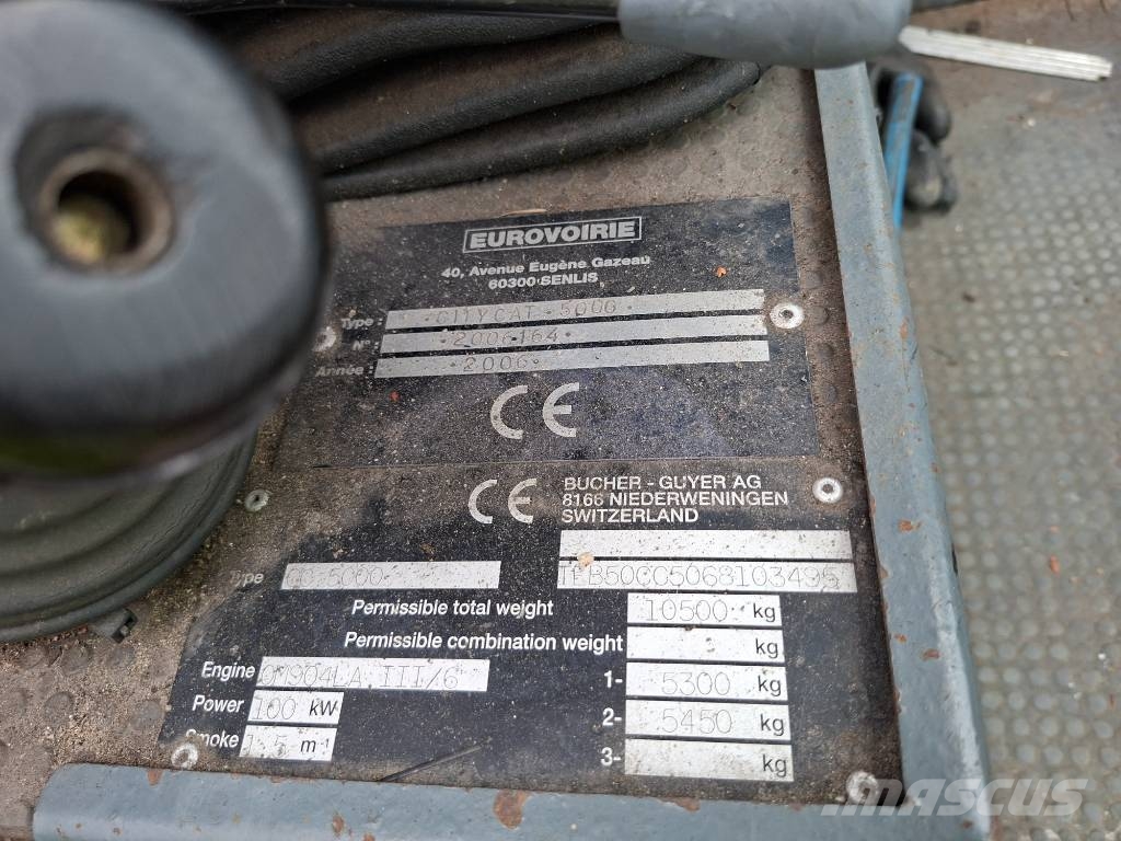 Bucher Citycat5000 Feiemaskiner