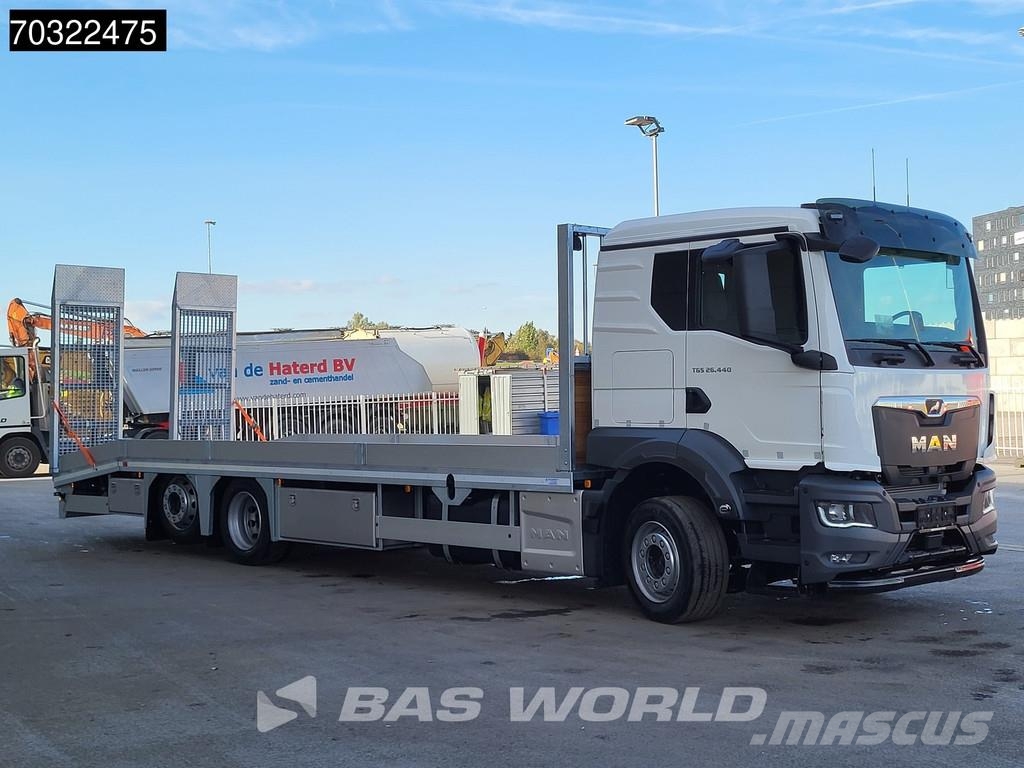 MAN TGS 26.440 6X2 NEW! Oprijwagen Machine transporter Autotransporter