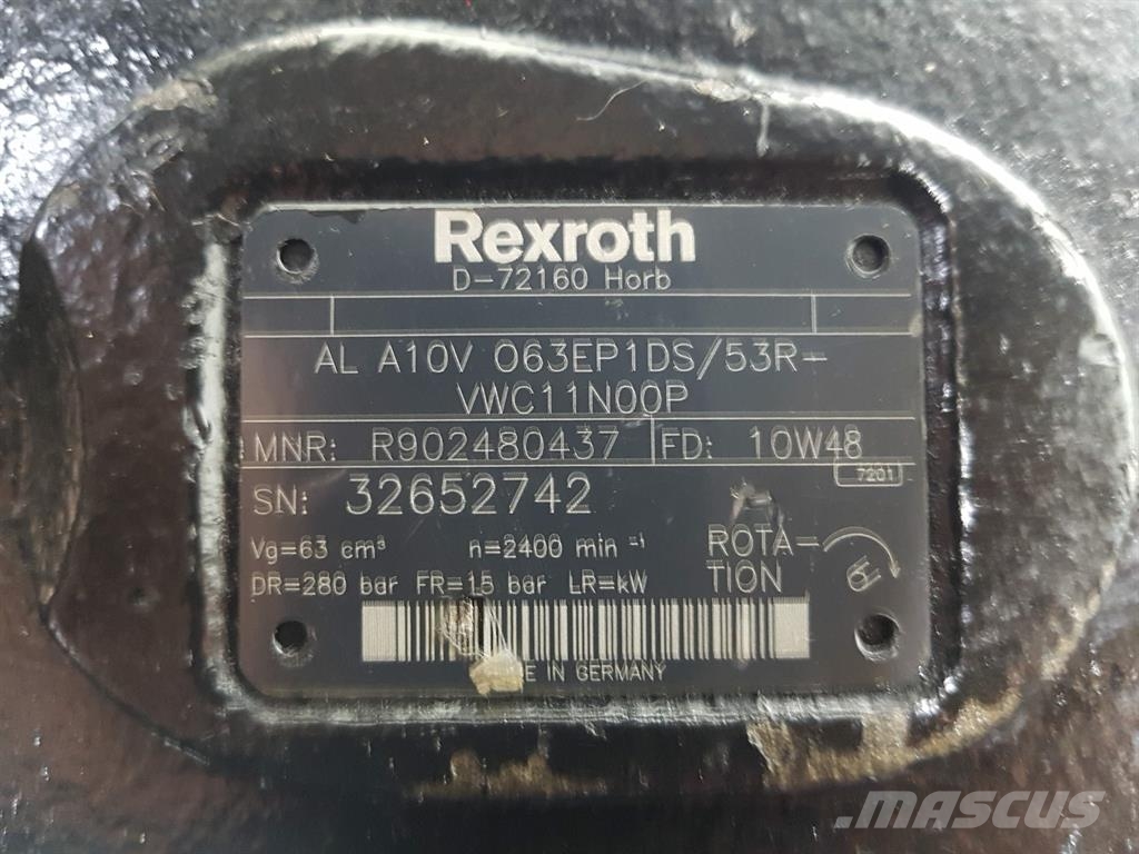 Rexroth ALA10VO63EP1DS/53R - Load sensing pump Hydraulika