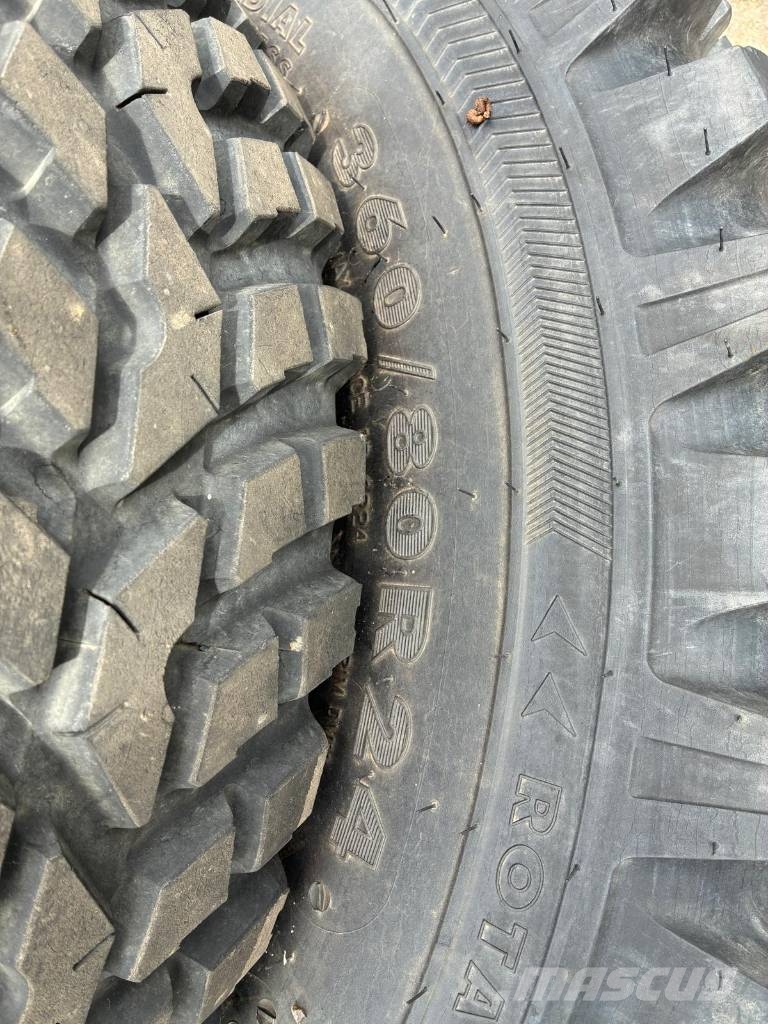 Nokian 360/80R24&250/80R16 Колелета/Гуми