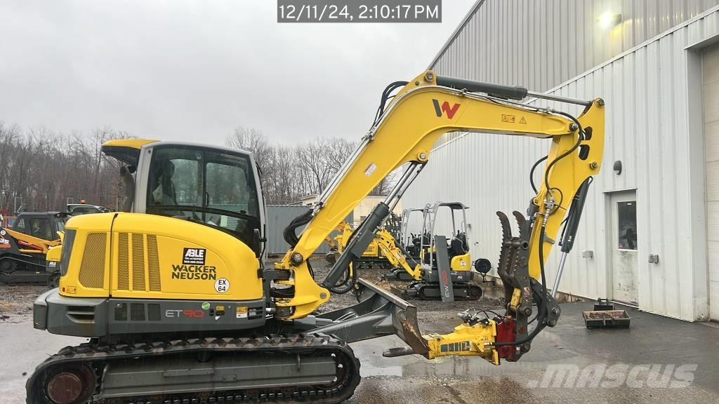Wacker Neuson ET 90 Excavadoras sobre orugas