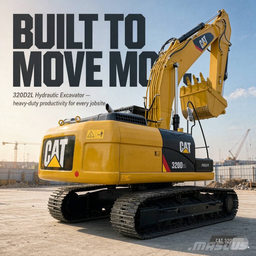 CAT 320D2L Bagri goseničarji