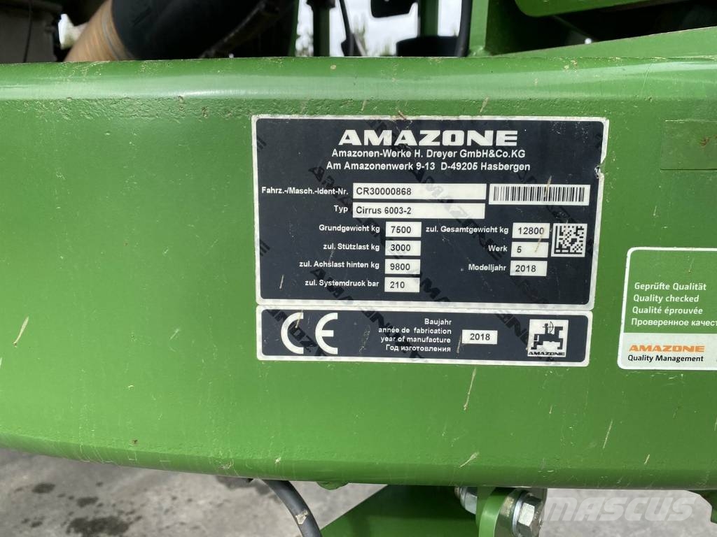 Amazone Cirrus 6003-2 Drillmaschinenkombination