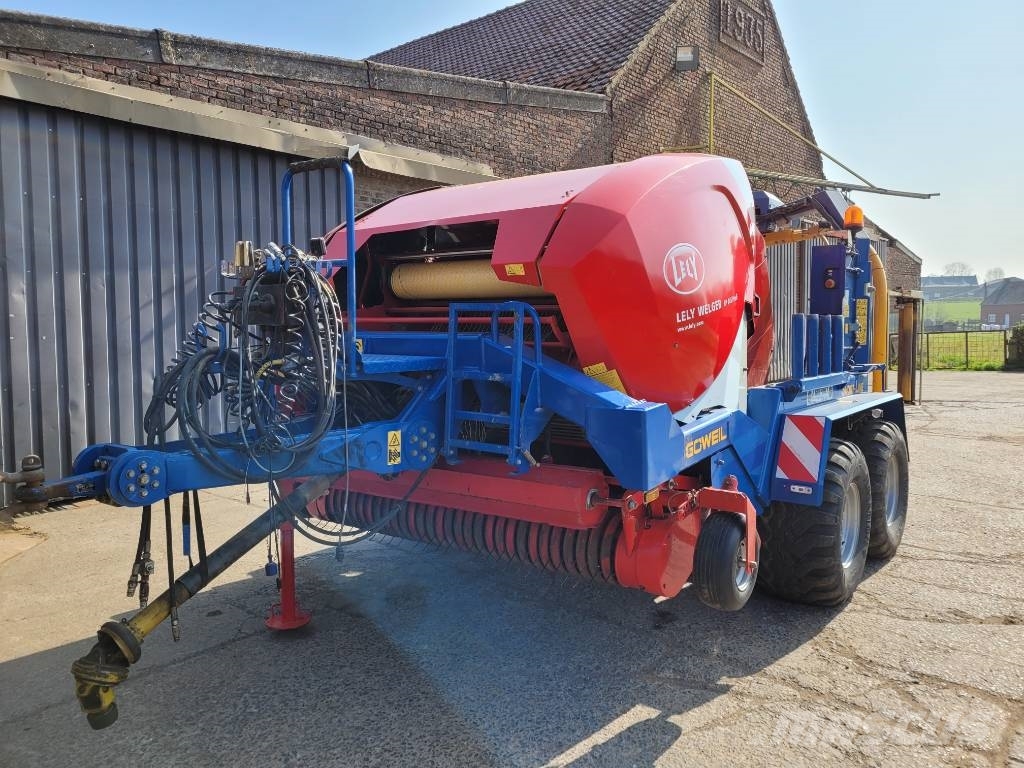 Goweil G5040 kombi. Lely Welger Round balers