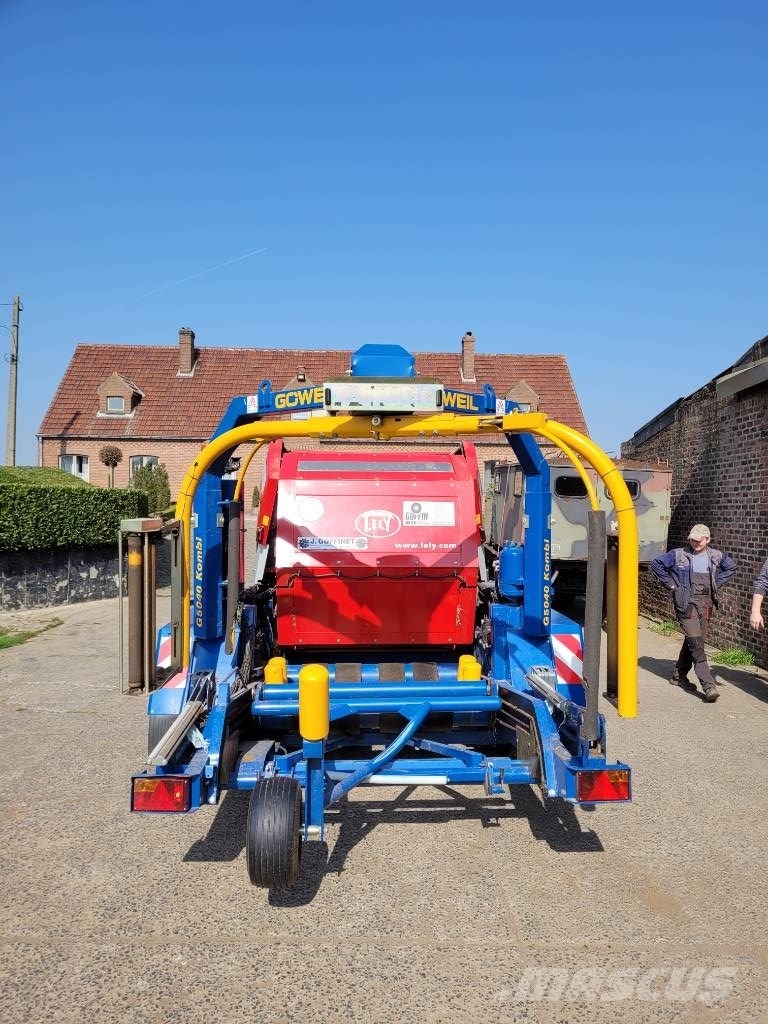 Goweil G5040 kombi. Lely Welger Round balers