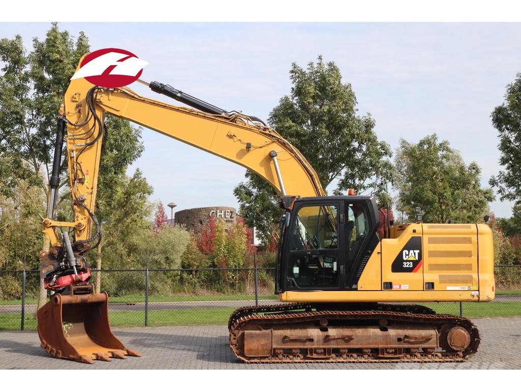 CAT 323 07A | ROTOTILT | QUICK COUPLER | BUCKET Rupsgraafmachines