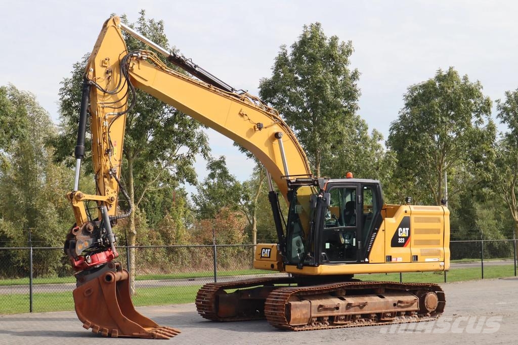 CAT 323 07A | ROTOTILT | QUICK COUPLER | BUCKET Rupsgraafmachines