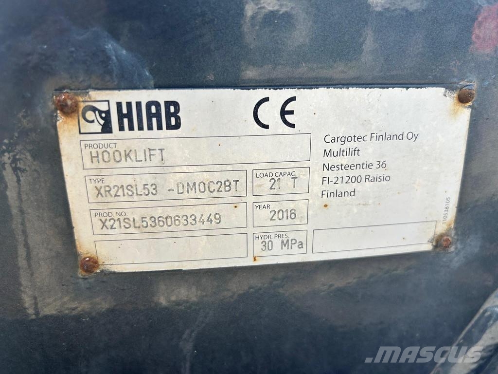 Hiab HOOKLIFT 21T Konksliftid