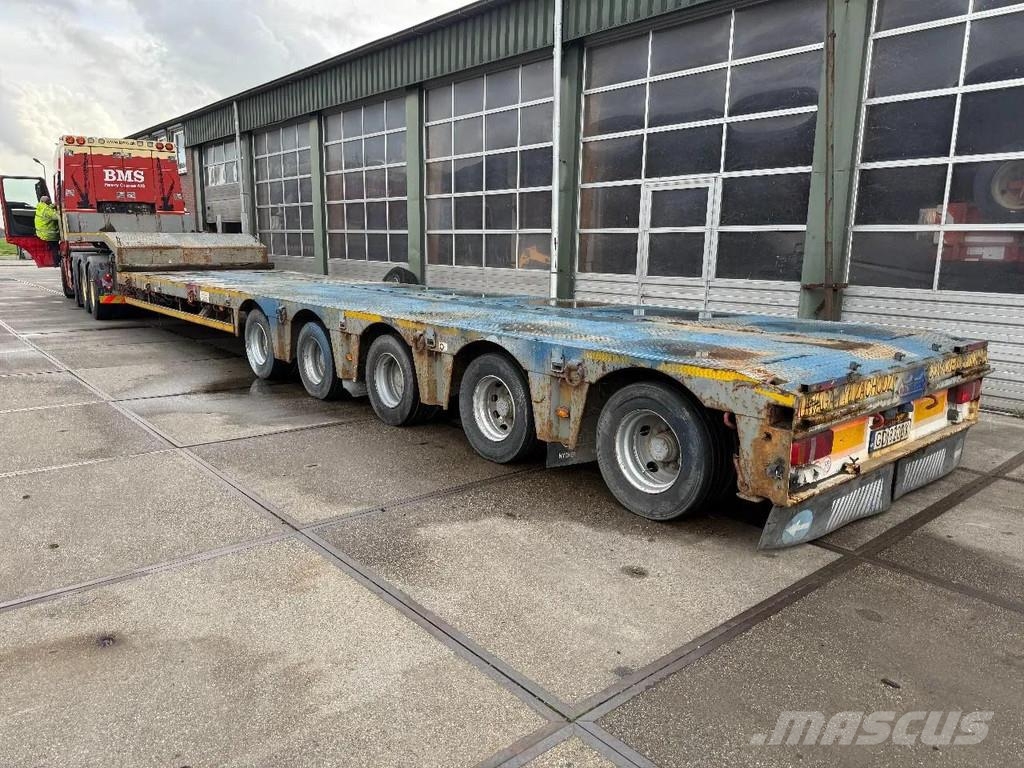 Nooteboom MCO-75-05V 5 AXLES - 2X EXTENDABLE - 4 AXLES FORCE Tieflader-Auflieger