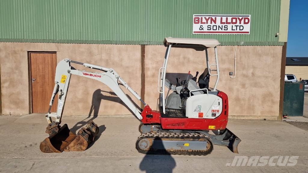 Takeuchi TB 216 Mini excavators < 7t (Mini diggers)
