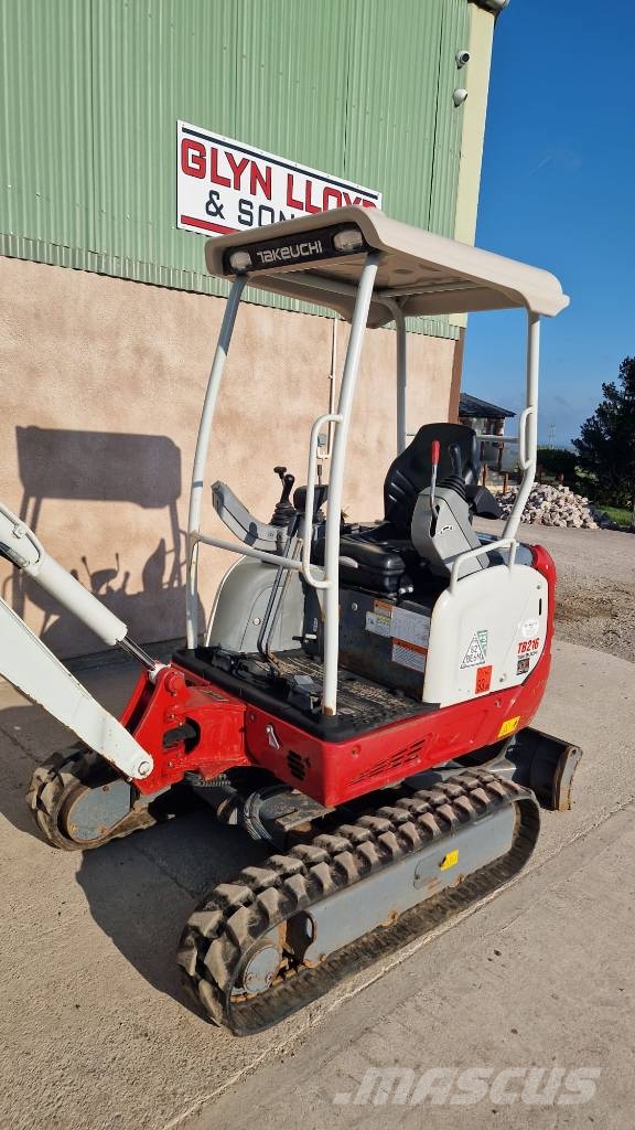 Takeuchi TB 216 Mini excavators < 7t (Mini diggers)