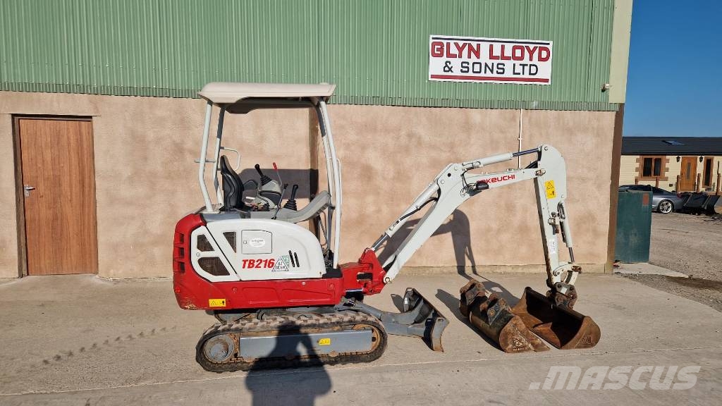 Takeuchi TB 216 Mini excavators < 7t (Mini diggers)