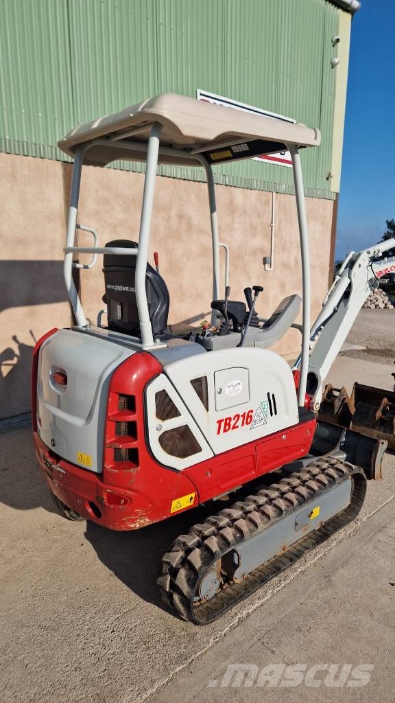 Takeuchi TB 216 Mini excavators < 7t (Mini diggers)