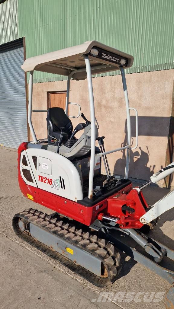Takeuchi TB 216 Mini excavators < 7t (Mini diggers)