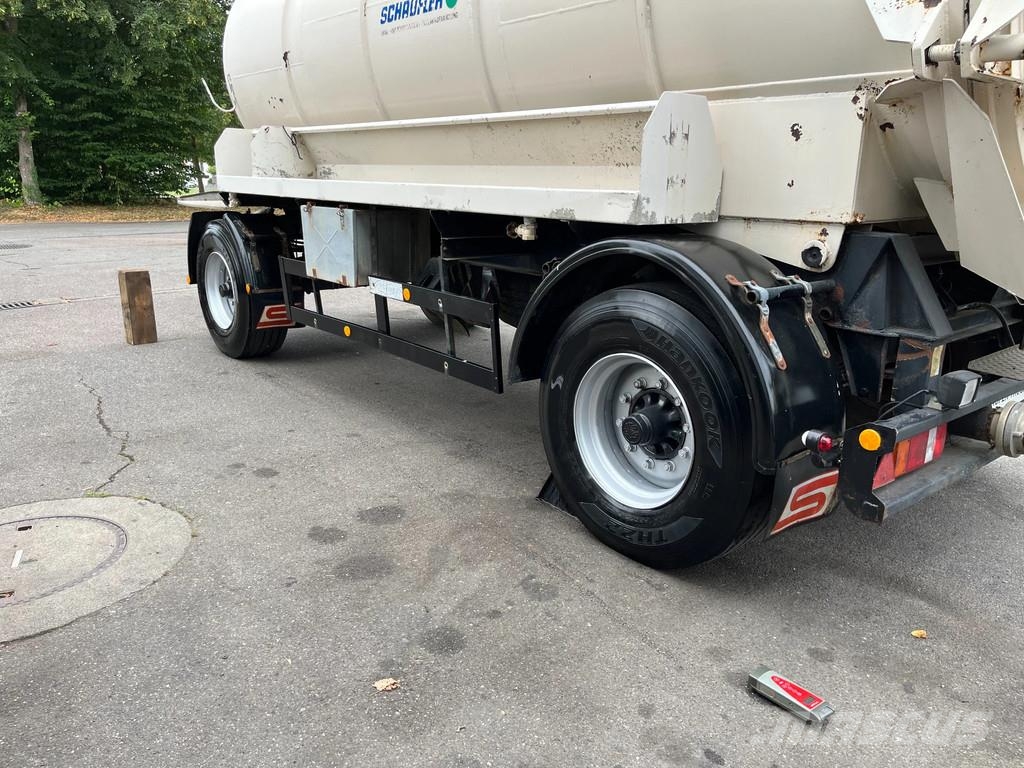 Schwarzmüller SAUG/DRUCKANHÄNGER*12m³*WIEDEMANN&REICHARDT*Hydrau Cisternas