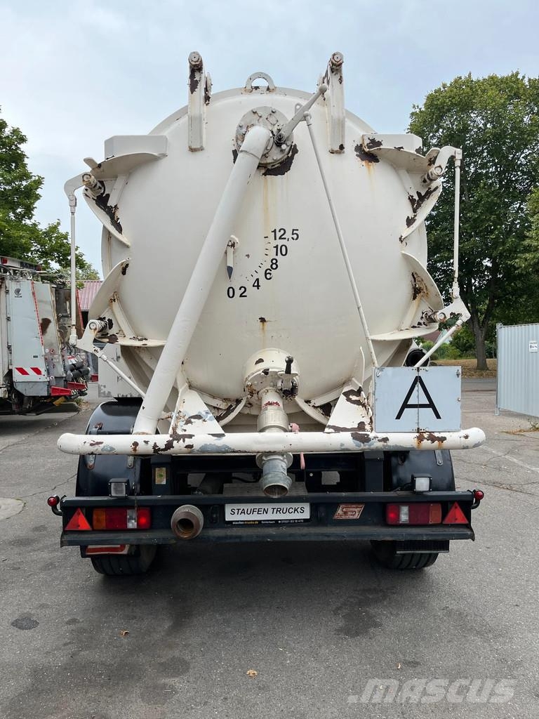 Schwarzmüller SAUG/DRUCKANHÄNGER*12m³*WIEDEMANN&REICHARDT*Hydrau Cisternas