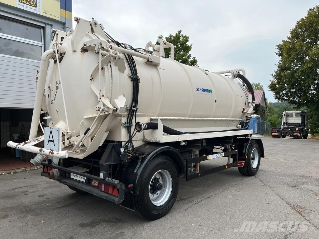 Schwarzmüller SAUG/DRUCKANHÄNGER*12m³*WIEDEMANN&REICHARDT*Hydrau Cisternas