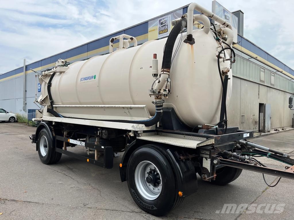 Schwarzmüller SAUG/DRUCKANHÄNGER*12m³*WIEDEMANN&REICHARDT*Hydrau Cisternas