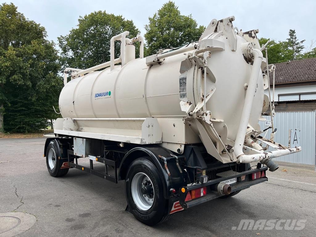 Schwarzmüller SAUG/DRUCKANHÄNGER*12m³*WIEDEMANN&REICHARDT*Hydrau Cisternas